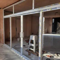 ساخت درب وپنجره آلومینیوم اختصاصی وتوری آلومینیوم|خدمات پیشه و مهارت|شاهینشهر, گرگاب|دیوار