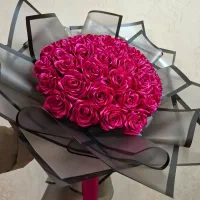 باکس ودسته گل رز روبانی شب یلداتولدخاستگاری.زایمان|گل مصنوعی|تبریز, |دیوار