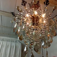 لوستر ۱۶شاخه ای|لوستر و چراغ آویز|اهواز, یوسفی|دیوار