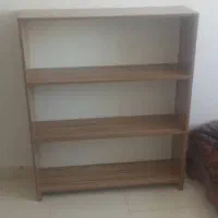 قفسه یا کتابخانه  درحد نو.  mdf|کتابخانه، شلف، قفسه‌های دیواری|سهند, |دیوار