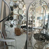 آینه قدی فلزی و چوبی ایستاده|آینه|قم, نیروگاه|دیوار