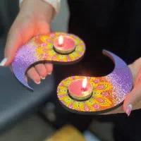 جا شمعی|صنایع دستی و سایر لوازم تزئینی|نور, |دیوار