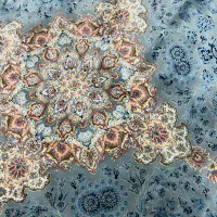 فرش خوشرنگ گل برجسته|فرش|کرج, شهرک بهارستان|دیوار