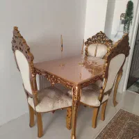 مبل هفت نفره پنجره شیری با ناهارخوری