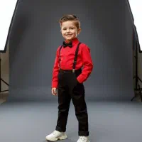 طوری که لباس یلدایی ما دلبری میکنن|کفش و لباس بچه|نجفآباد, صالح آباد|دیوار