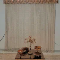 پرده و کتیبه جهیزیه عروس