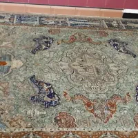فرش پشمی نرم درج۱ ۲ تخته ۱۲ متری