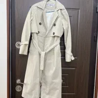 بارانی زنانه آستر دار در حد نو