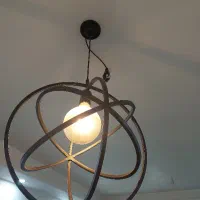 لوستر مشکی|لوستر و چراغ آویز|گرگان, |دیوار