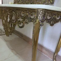 آینه کنسول برنجی قدیمی اصل|بوفه، ویترین، کنسول|اندیشه, اندیشه فاز ۳|دیوار