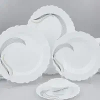 آرکوپال ۲۵پارچه کنگره گلدن اپال طرح شمل طلایی