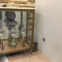 لوستر برنز ۸ شاخه و یک عدد ویترین وزن سنگین|لوستر و چراغ آویز|تهران, مهرآباد جنوبی|دیوار