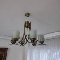 دو عدد لوستر شش شاخه|لوستر و چراغ آویز|کرمانشاه, |دیوار