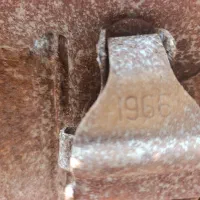 گالن فلزی قدیمی و آنتیک دکوری و سالم|کلکسیون اشیاء عتیقه|جلفا, |دیوار