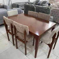 میزغذاخوری۶نفره چوب راش درتخفیف ویژه مبلمان کشاورز