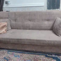 مبل تختخواب شو ۲ نفره  ۵.۵ هست کم کار هست