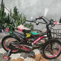 دوچرخه16 درحدنو زیر قیمت+ ماشین شارژی چهار موتوره|دوچرخه، اسکیت، اسکوتر|بندرعباس, |دیوار