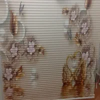 پرده زبرا اینه ای|پرده، رانر، رومیزی|نسیم‌شهر, |دیوار