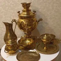 سرویس سماور طلایی