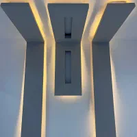 گچکاری سفید کاری نورمخفی ابزار طرحای دکراسیون