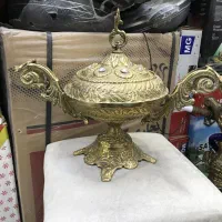 قندان و شکلات خوری برنجی دکوری برنجی