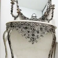 آینه و شمدان برنج اصل