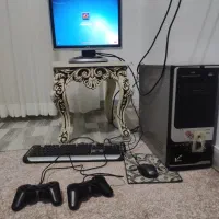 سیستم کامپیوتری با مانیتور موس کیس بجا فروشی