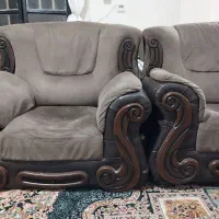 مبل قهوه ای|مبلمان خانگی و میز عسلی|رفسنجان, |دیوار