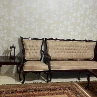 مبل۷نفره ۴عددصندل ناهارخوری میزتلویزیون کنسول اینه|مبلمان خانگی و میز عسلی|چهاردانگه (تهران), |دیوار