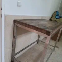 میز کار تمام استیل