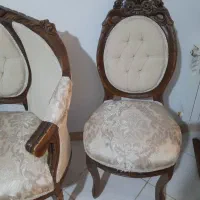 مبل استیل(سلطنتی) در حد نو واقعی|مبلمان خانگی و میز عسلی|تهران, یافت آباد شمالی|دیوار