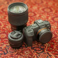 Canon RP دوربین عکاسی کنون کانن بهمراه تجهیزات|دوربین عکاسی و فیلم‌برداری|سمنان, |دیوار