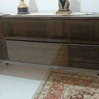 رادیو گرام کمدی پایه دار|کلکسیون اشیاء عتیقه|خلیل آباد, |دیوار