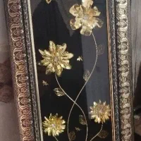 تابلو دکوراتیو گل برجسته (بسیار تمیز)