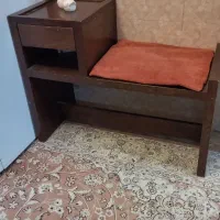 میز تلفن چوبکده ساعی