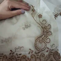 پرده حریر|پرده، رانر، رومیزی|تهران, نارمک جنوبی|دیوار