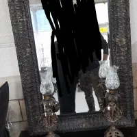 ایینه کنسول و شمعدون
