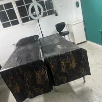 دو عدد تخت کاملا سالم مطبی برای سالن زیبایی
