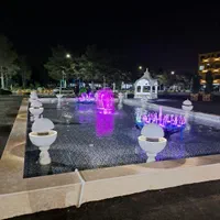 آبنما موزیکال حبابی پرده ای بارانی چراغ نورپردازی