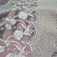 پرده حریر خامه دوزی|پرده، رانر، رومیزی|اندیمشک, |دیوار