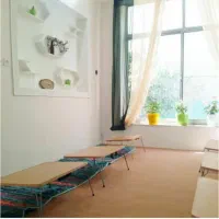 سالن مطالعه دخترانه طلیعه دانش|خدمات آموزشی|مشهد, راهنمایی|دیوار