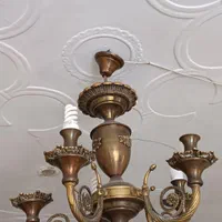 لوستر برنجی