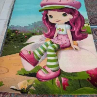 فرش ۵۰۰ شانه دختر تون فرنگی اتاق کودک