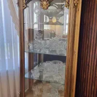 بوفه چوبی منبت کاری ۴ طبقه