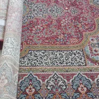 فرش 12متری قرمز شسته نشده|فرش|قم, صدوق|دیوار