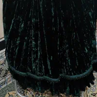 با سلام .لباس محلی دوخته شده چروک جنس اصل