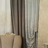 پرده توری همراه با دکور|پرده، رانر، رومیزی|تبریز, |دیوار