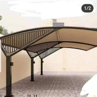 اجرا سقف شیبدار و آلاچیق و گلخانه (خدمات جوشکاری)|خدمات پیشه و مهارت|اصفهان, دانشگاه اصفهان|دیوار