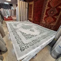 فرش پتینه ۹ متری بژ خاکستری نگارین ورساچ|فرش|مشهد, امیر|دیوار