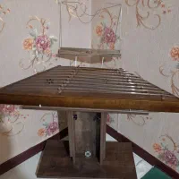 ساز سنتور علیزاده دومهر همراه با میزش|سازهای سنتی|کرج, شهرک نهال و بذر|دیوار